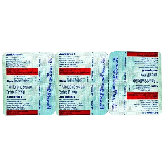 amlopres 5mg tablet 30's